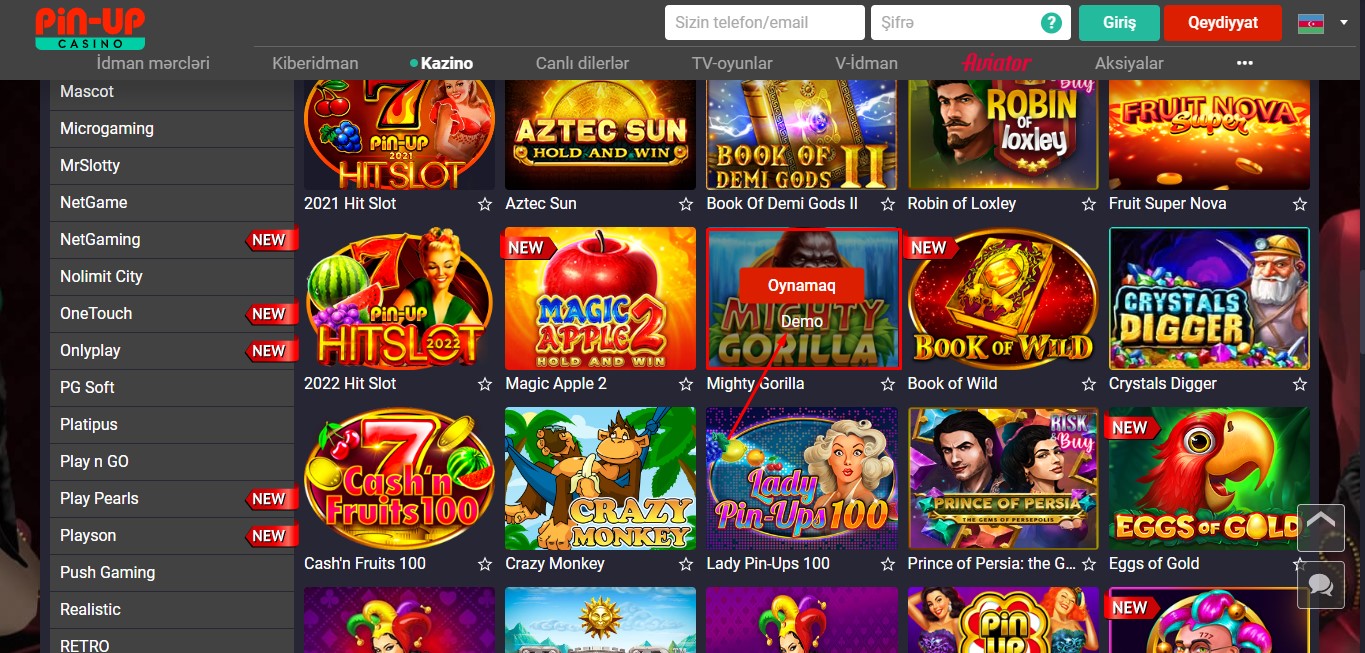 pin-up casino apk yukle